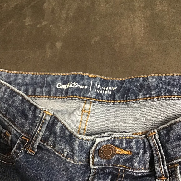 GAPKIDS. boys' jeans sz 12 regular straight - Picture 4 of 7